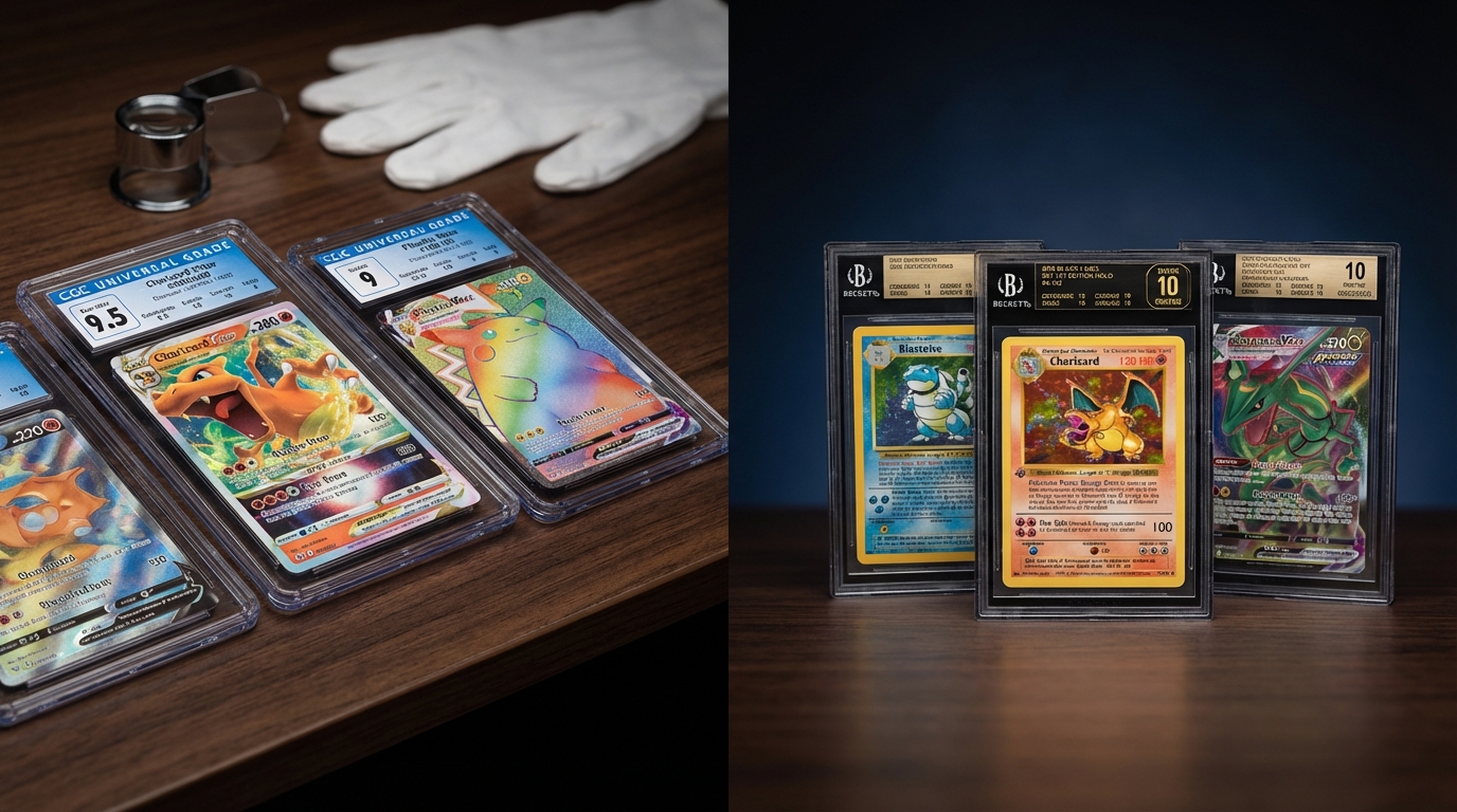 CGC vs BGS Grading 2026: Which Is Best for Pokemon Cards?