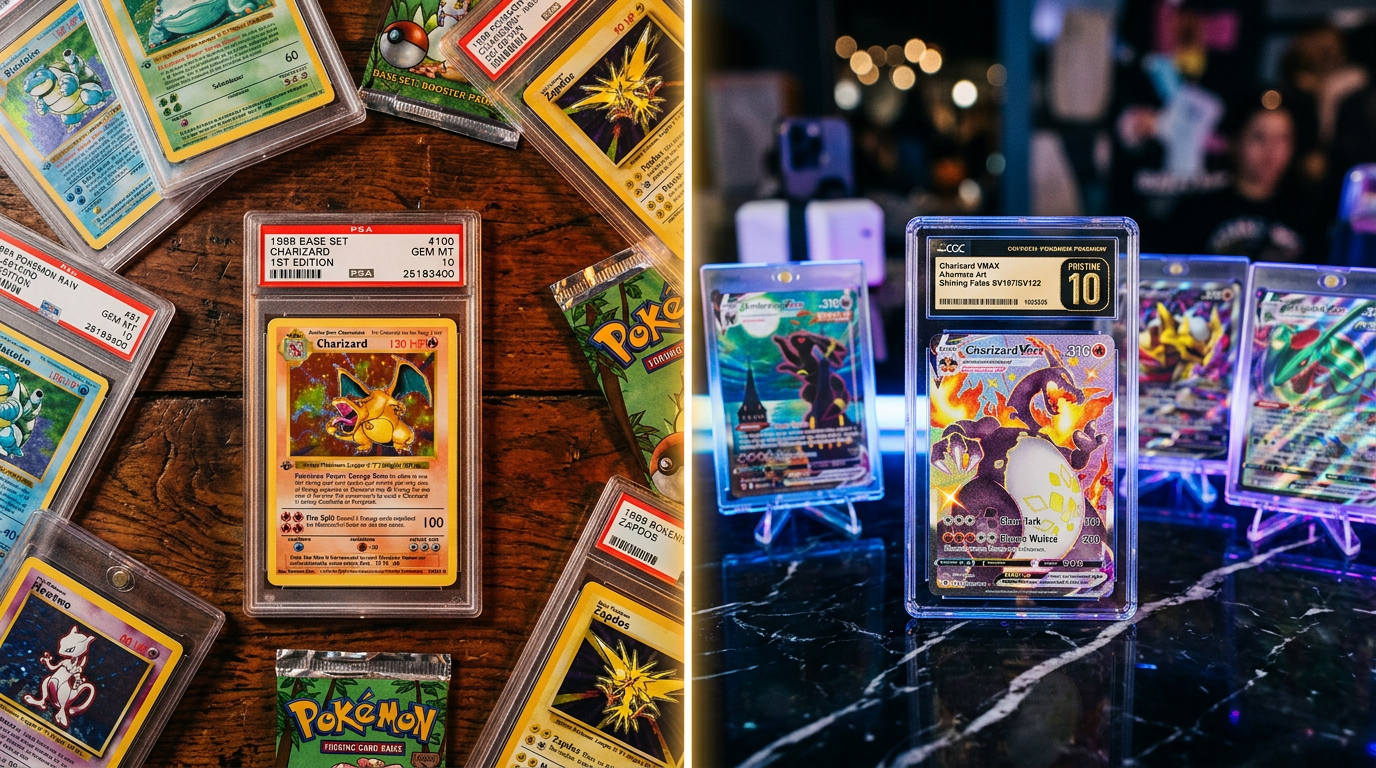 Modern vs Vintage Pokemon: Where to Invest in 2026