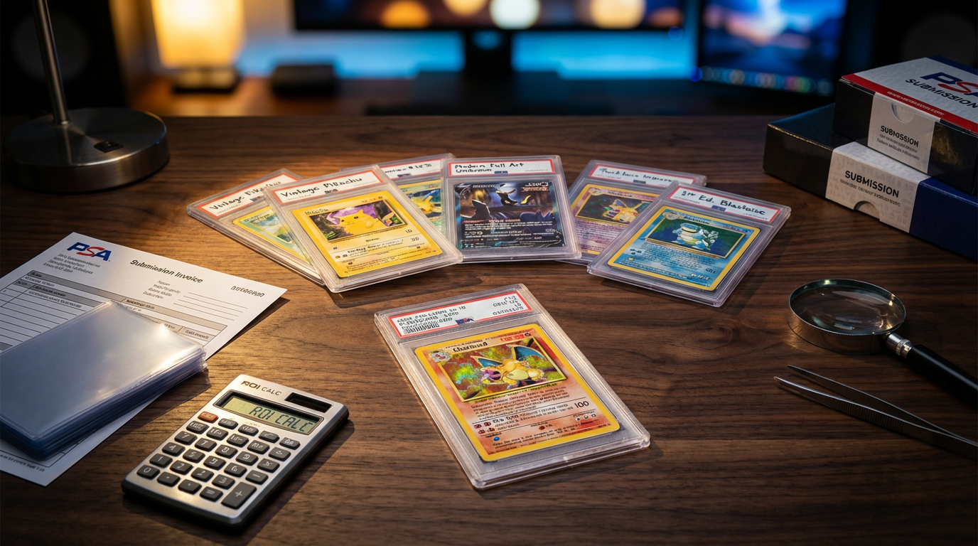 When to Grade Pokemon Cards: ROI Calculator Guide 2026